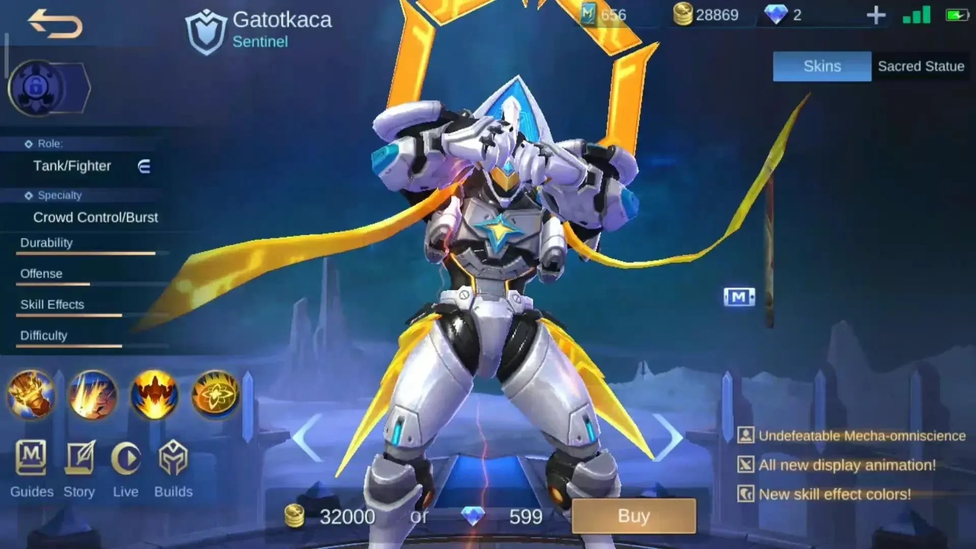 Hero Mobile Legends Gatotkaca